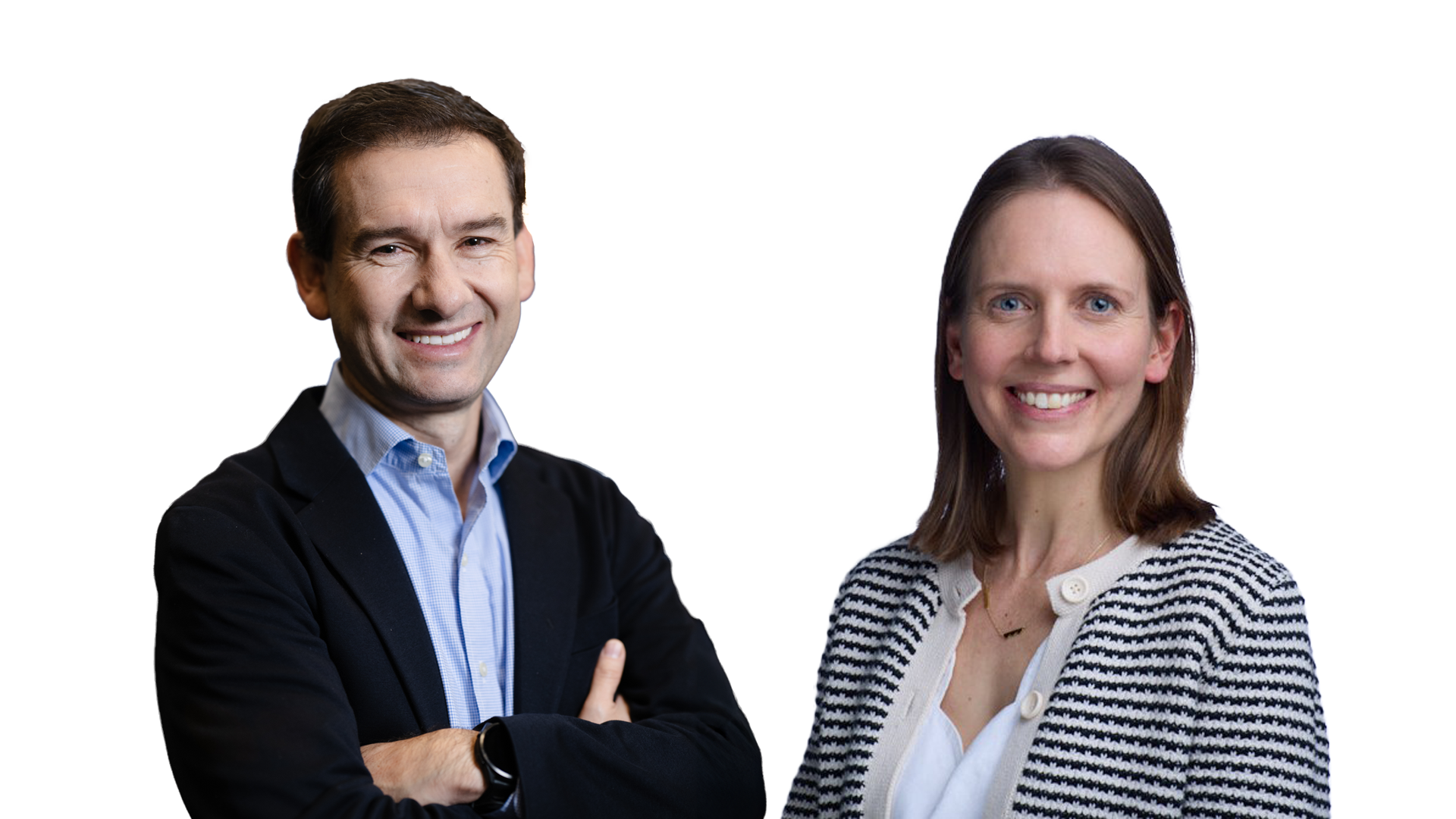 Headshot of Hannah and Andrés