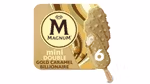 Pack shot of latest addition to Magnum’s mini format, Magnum Mini Double Gold Caramel Billionaire