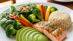 Healthy balanced food