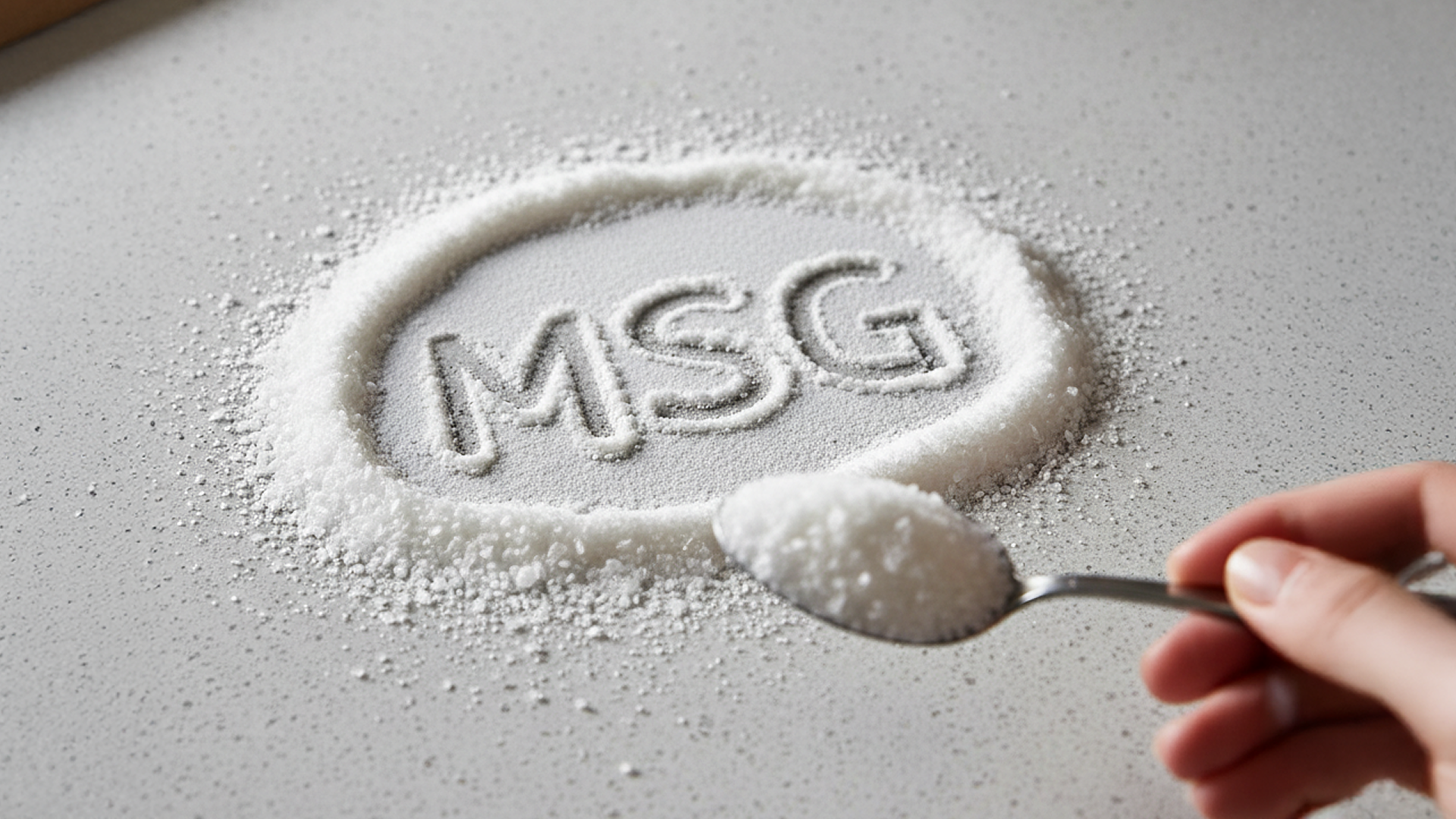 monosodium glutamate powder